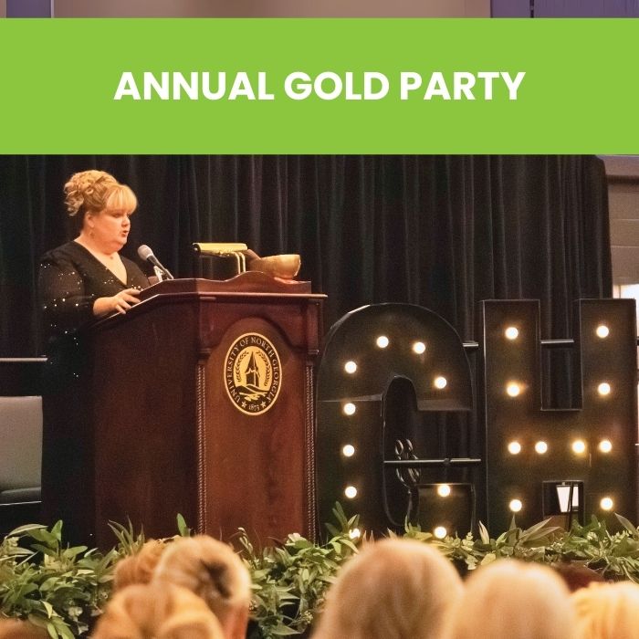 ANNUAL GOLD PARTY community helping place
